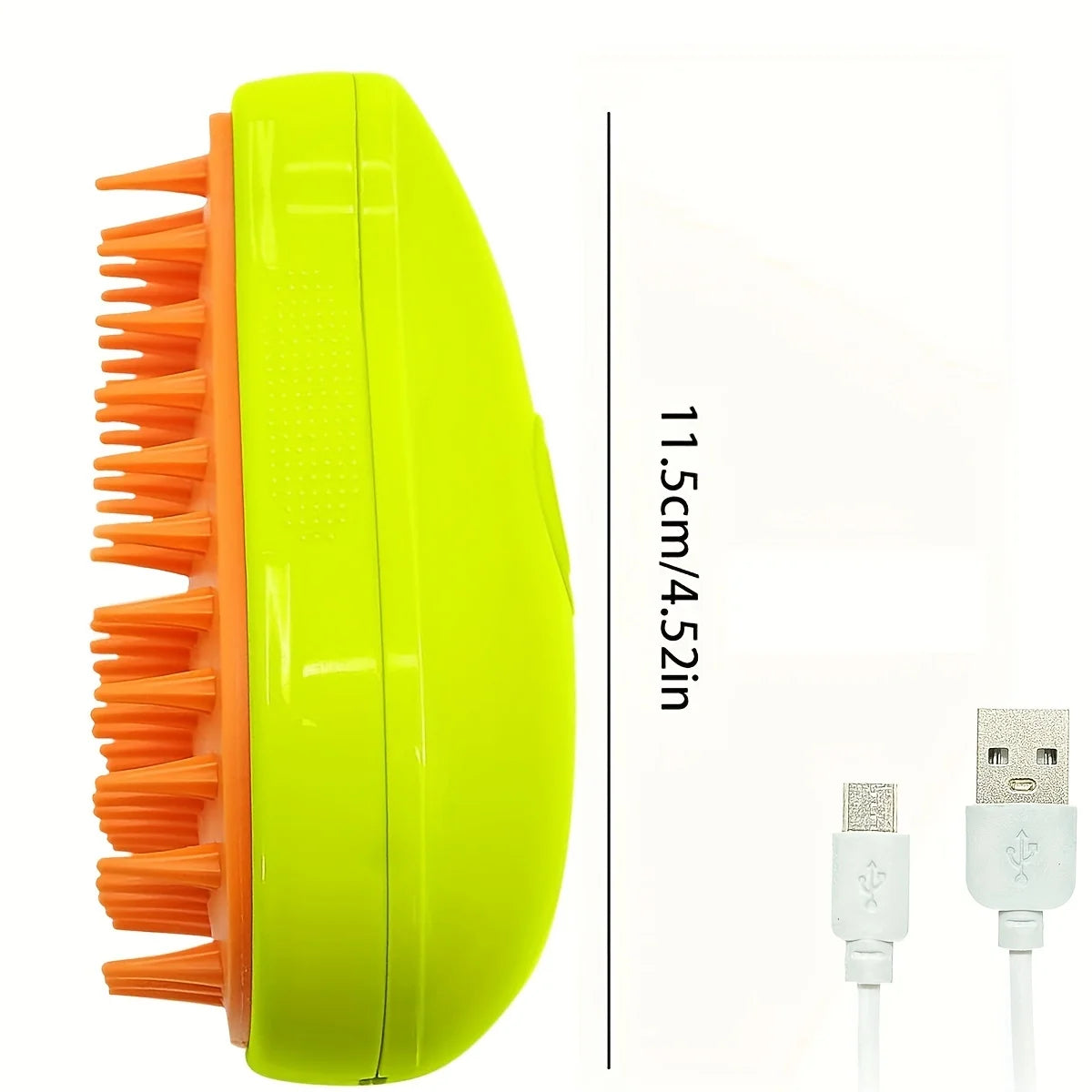 Cepillo de vapor 3 en 1 para gatos y perros