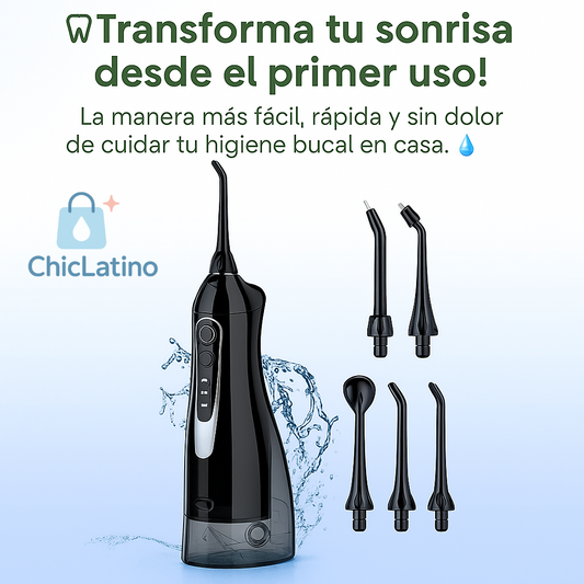 AquaFlosser – Irrigador Dental Inalámbrico